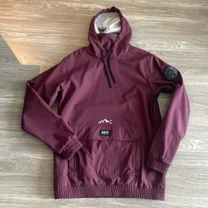 DOPE SNOW PULLOVER SKI JACKET
